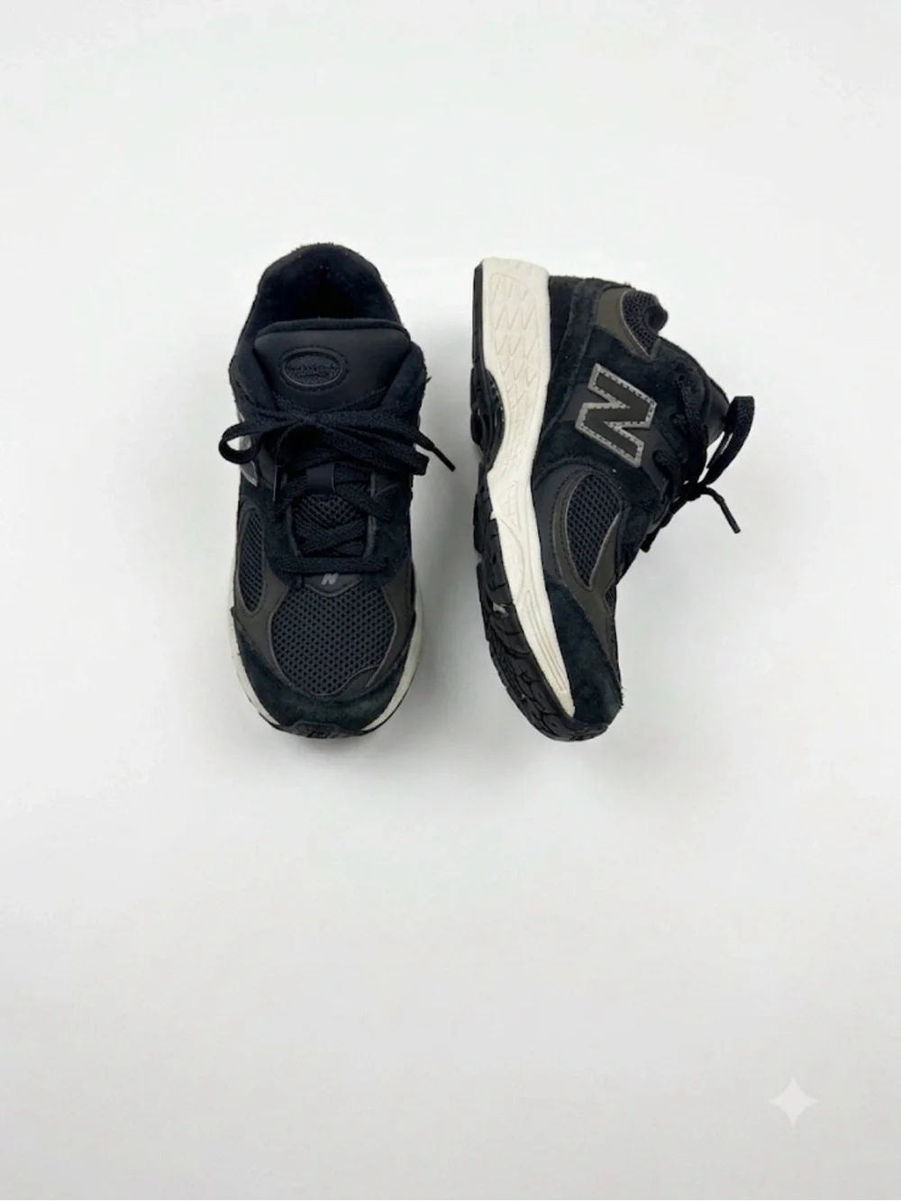 New Balance Black and White Running Sneakers